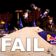 Illustration for article titled Rhys Millen New Years Eve Truck Backflip Fails